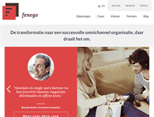 Tablet Screenshot of fenego.be